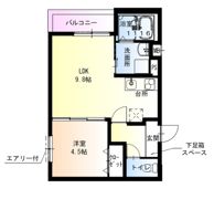 フジパレス瓜生堂VI番館の間取り画像