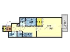 プレサンス松屋町駅前の間取り画像