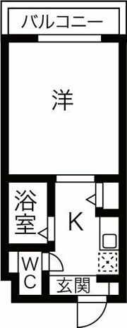 ブルグリンコート梅田北の間取り画像