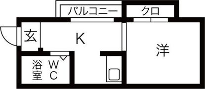 プレアール平野西の間取り画像