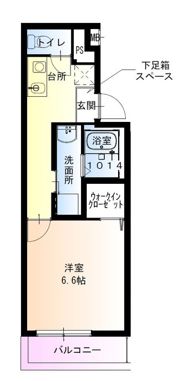 フジパレス平野公園I番館の間取り画像