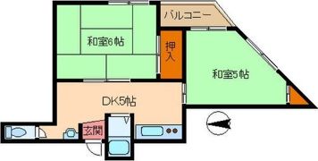 第2竹田ビルの間取り画像