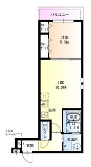 フジパレス住吉長居I番館の間取り画像
