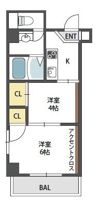 公園前ウエストハイツの間取り画像