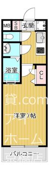 エスリードレジデンス都島シティフロントの間取り画像