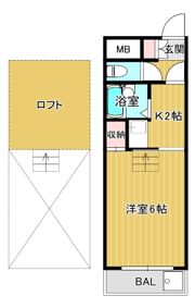 アーバン三光の間取り画像