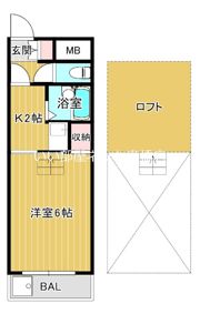 アーバン三光の間取り画像