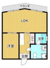 大淀北第一マンションの間取り画像