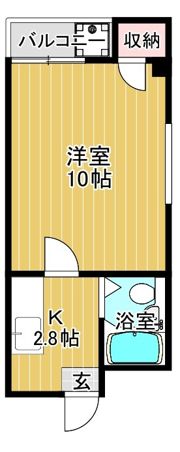 リバティ新森の間取り画像