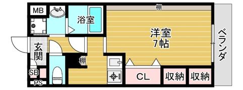 ベルエアーの間取り画像