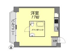 ガレット南森町の間取り画像