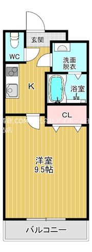 フジパレス城東諏訪VI番館の間取り画像