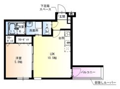 フジパレス瓜生堂VI番館の間取り画像