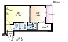 フジパレス瓜生堂II番館の間取り画像