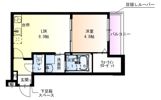 フジパレス瓜生堂II番館の間取り画像