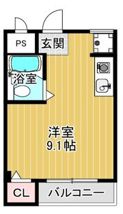 コーポリパージュの間取り画像