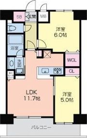 グラマシー京橋の間取り画像
