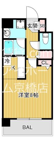 デイグラン鶴見の間取り画像