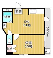 ワンウェーブの間取り画像