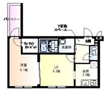 フジパレス若江岩田の間取り画像
