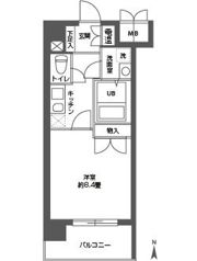 CASSIA高井田NorthCourtの間取り画像