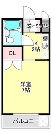 ロイヤルヒルズの間取り画像