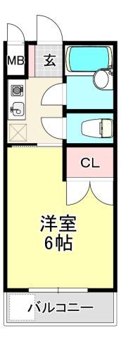 ロイヤルヒルズの間取り画像