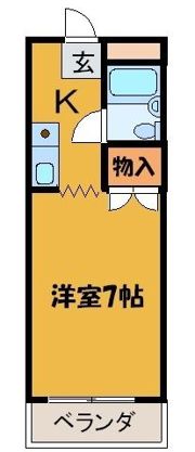 メゾン有華の間取り画像