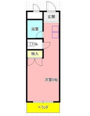 幸楽ハイツの間取り画像