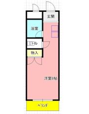 幸楽ハイツの間取り画像
