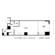 アリビオ夕陽丘の間取り画像