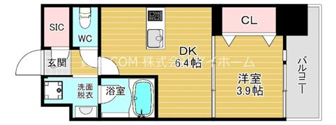 ヴィーナス今里の間取り画像