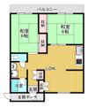 与力町スカイハイツの間取り画像