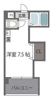 ダゼアマンションの間取り画像