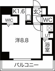 ララプレイスザ・京橋ステラの間取り画像