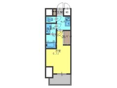 エスリード大阪上本町ブランシュの間取り画像