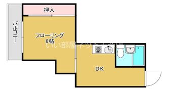 メゾン玉造の間取り画像
