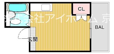 都島ハイツの間取り画像