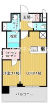 プレサンス東小橋エレディータの間取り画像