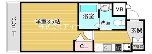 ファーストフィオーレ京橋イーストの間取り画像