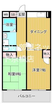 シティガーデン鶴見の間取り画像