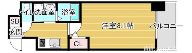 クレアグレイス新森古市の間取り画像