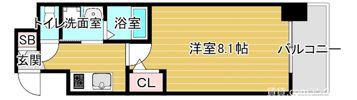 クレアグレイス新森古市の間取り画像