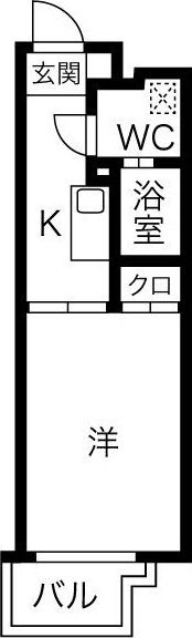 Merry住之江公園の間取り画像