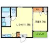 FmaisonLOREVI番館の間取り画像