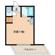 ハイツコスモスの間取り画像