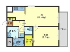 Elfer天王寺の間取り画像