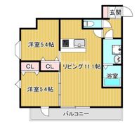 W.O.B.KYOBASHIの間取り画像