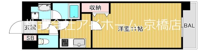 アーバンフラッツ城東の間取り画像