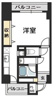 ルネシアガーデンの間取り画像